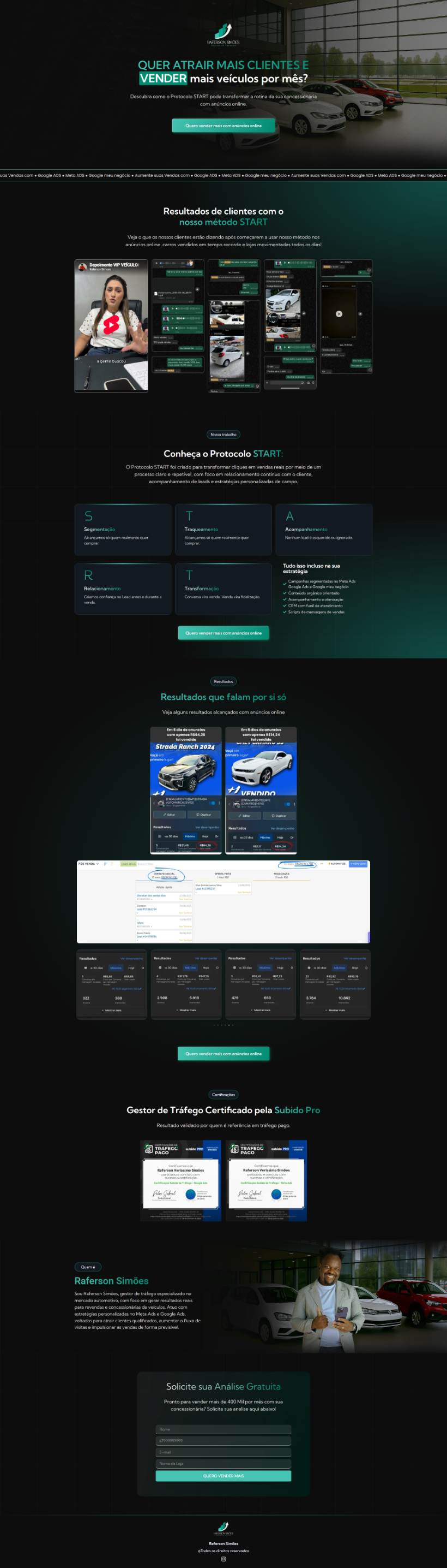 Site Raferson Simões